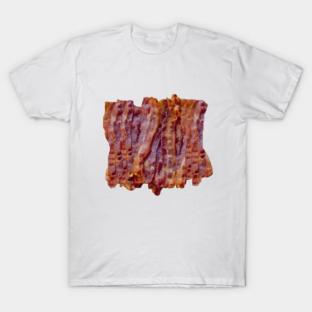 Fried Bacon T-Shirt by dodgerfl